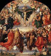 Albrecht Durer The Adoration of the Trinity oil